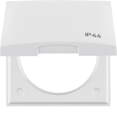 Рамка Berker 1Х з кришкою з написом IP44, підлогу.білизна, INTEGRO (918282599)
