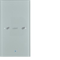 Скляний сенсор Berker 1-канал., 