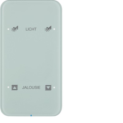 Стеклянный сенсор Berker 2-канал., 