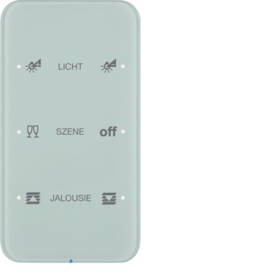 Стеклянный сенсор Berker 3-канал., 