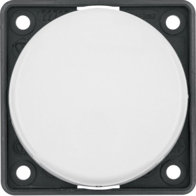 Вимикач Berker 2-полюсний, підлогу.білизна, 16АХ/250В, MOBIL R TWIN (9368209)