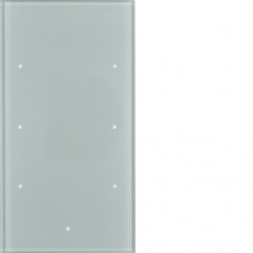 Стеклянный сенсор Berker 3-канал., алюминий, TS Sensor (168307)