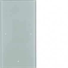 Стеклянный сенсор Berker 1-канал., конфигурируемый, алюминий, TS Sensor (169107)