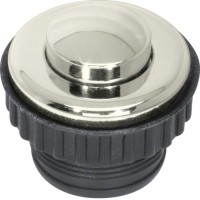 Нажимная кнопка Berker, цвет - хромовый, 1.5А/24В TS (181110)