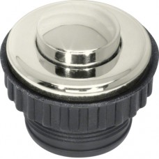 Нажимная кнопка Berker, цвет - хромовый, 1.5А/24В TS (181110)