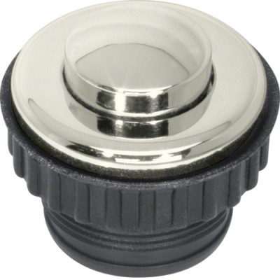 Нажимная кнопка Berker, цвет - хромовый, 1.5А/24В TS (181110)