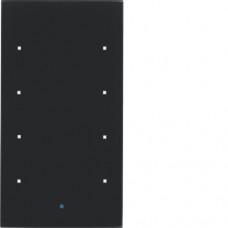 Стеклянный сенсор Berker 4-канал., 