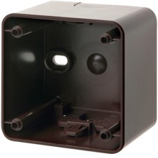 Коробка Berker 1Х висока, КОРИЧНЕВАЯя, MOBIL R TWIN (9115101)