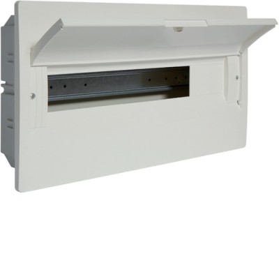 Щит Hager в/у з білими дверима 18 мод. COSMOS (VR118PD)