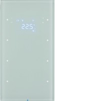 Стеклянный сенсор Berker 3-кан. с регул.темп-ры, пол.белизна, TS Sensor R.1 (75643050)
