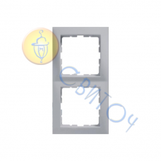 5310128984 Рамка 2Х алюміній S.1