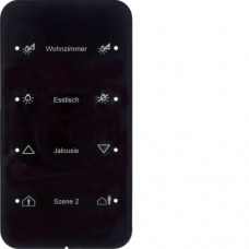 Стеклянный сенсор Berker 4-канал., 