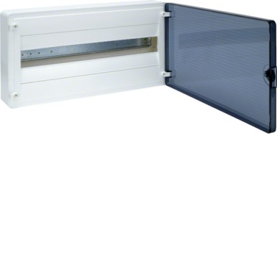 Щит Hager н/у з прозорими дверцятами, 22 мод. (1х22), GOLF (VS122TD)