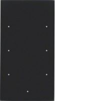 Скляний сенсор Berker 3-канал., чорний, TS Sensor (168305)