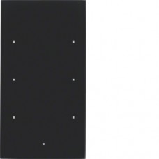 Стеклянный сенсор Berker 3-канал., черный, TS Sensor (168305)