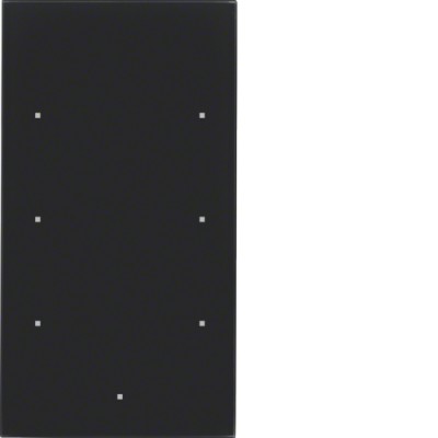 Стеклянный сенсор Berker 3-канал., черный, TS Sensor (168305)