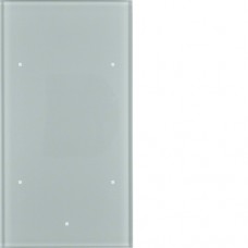 Стеклянный сенсор Berker 2-канал., алюминий, TS Sensor (168207)