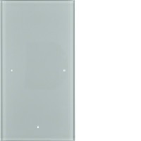 Скляний сенсор Berker 1-канал., алюміній, TS Sensor (168107)