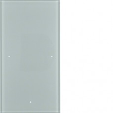 Стеклянный сенсор Berker 1-канал., алюминий, TS Sensor (168107)