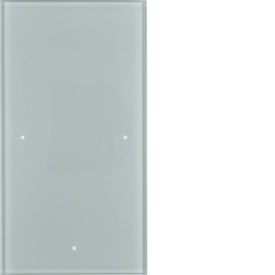 Стеклянный сенсор Berker 1-канал., алюминий, TS Sensor (168107)