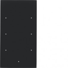 Стеклянный сенсор Berker 3-канал., конфигурируемый, черный, TS Sensor (169305)