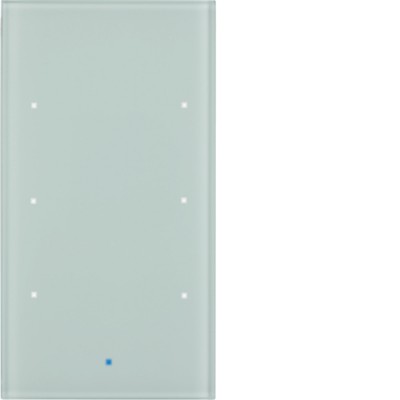 Стеклянный сенсор Berker 3-канал., 