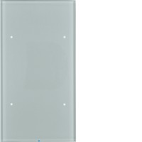 Стеклянный сенсор Berker 2-канал., 