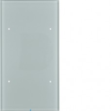 Стеклянный сенсор Berker 2-канал., 