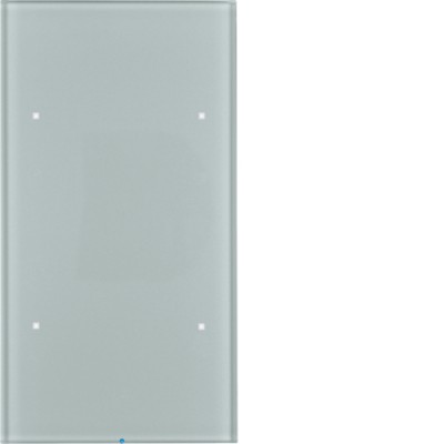 Стеклянный сенсор Berker 2-канал., 