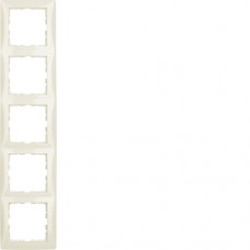 10158982 Рамка 5Х біла S.1