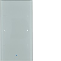 Скляний сенсор Berker 3-канал., 