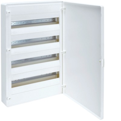 Щит Hager н/у с белыми дверями, 72 мод. (4х18), GOLF (VS418PD)