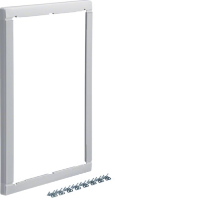 Рамка біла Hager для 2-рядного щита VOLTA в/у для зменшення глибини до 72мм (VZ112N)