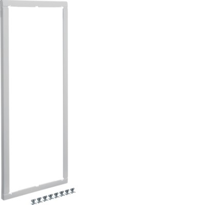 Рамка біла Hager для 5-рядного щита VOLTA в/у для зменшення глибини до 72мм (VZ115N)