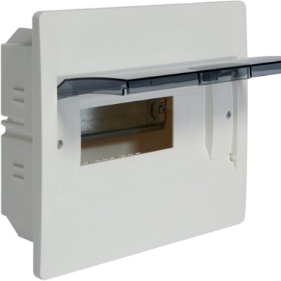 Щит Hager в/у с прозрачными дверями 8 мод. COSMOS (VR108TD)