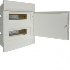 Щит Hager в/у с белыми дверями 24 мод.(2х12) COSMOS (VR212PD)