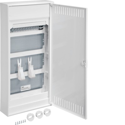 Щит Hager 4-рядный для ММ-оборудования, н/у з металлическими дверями, VOLTA (VA48NW)