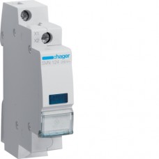 Індикатор Hager LED 230В, синій (SVN124)