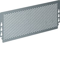 Монтажная пластина Hager перфорированная с винтами, 95х265мм (VZ00LB)