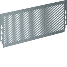 Монтажная пластина Hager перфорированная с винтами, 95х265мм (VZ00LB)