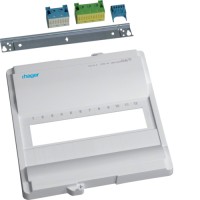 Пакет Hager VOLTA c QuickConnect - та FL-клемами, без рамки та дверей, 1-рядний (VZ12NAV)