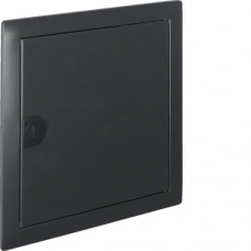 Двері з рамкою Hager для 1-рядного щита VOLTA, антрацит (VZ331N)