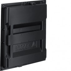 Заглушка Hager пластиковыйя для 1-рядного щита Volta в/у, многоразовая (VZ536)