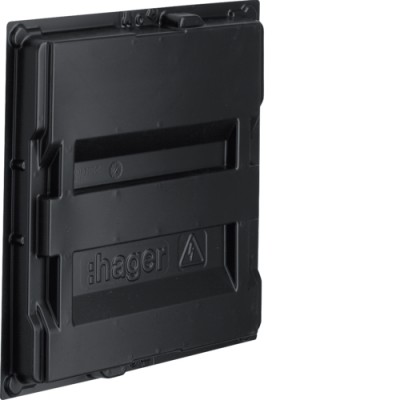 Заглушка Hager пластиковыйя для 1-рядного щита Volta в/у, многоразовая (VZ536)