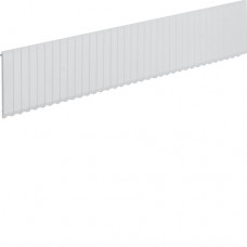 Полоса-заглушка Hager для щитів, шириною в 18 модулів, сіра (VZ416)