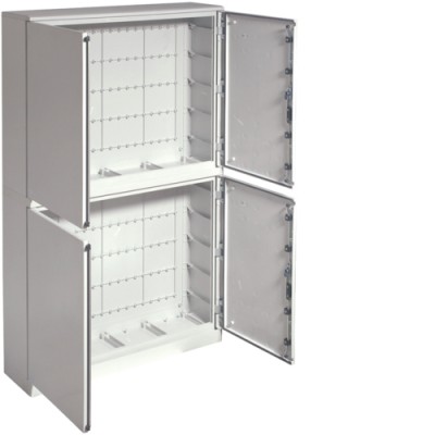 Шкаф Hager с полиэстера двухсекционный ORION Plus,IP65,непроз.двери,1750X1100X300мм (FL366B)