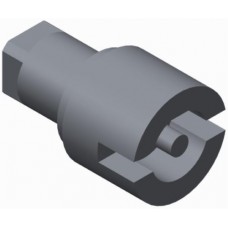 Замок Hager с фигурной сердцевиной для шкафов с полиэстера, комплект - 2 шт. (FL97Z)