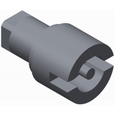 Замок Hager с фигурной сердцевиной для шкафов с полиэстера, комплект - 2 шт. (FL97Z)