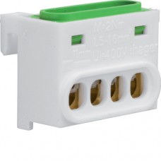 Клеммы Hager 1х4, желто-зеленые (GZ04E)