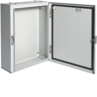Шафа Hager металева ORION Plus, IP65, непрозорі двері, 500Х400Х160мм (FL111A)